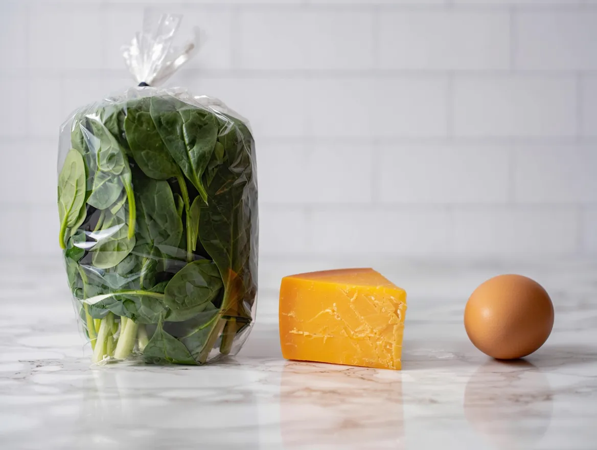 Visual diagram showing two food products compared side by side with key attributes highlighted